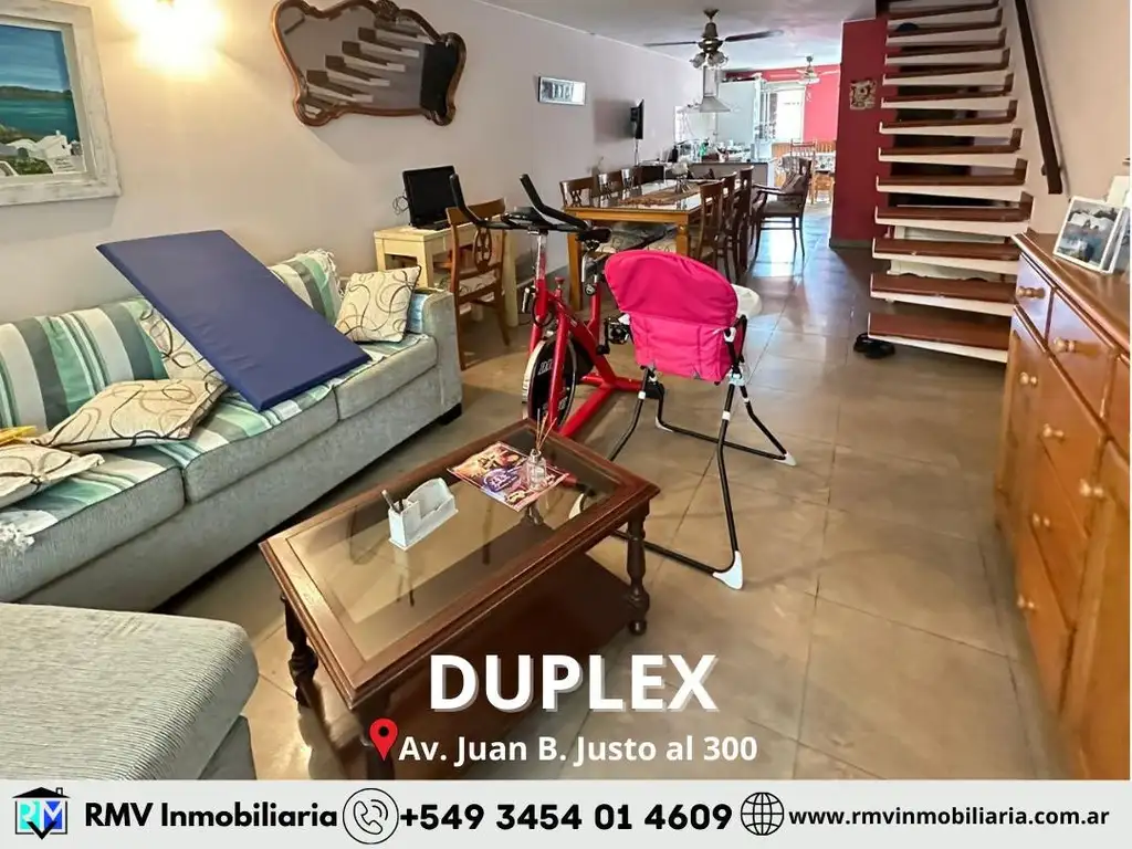 Duplex en excelente ubicación