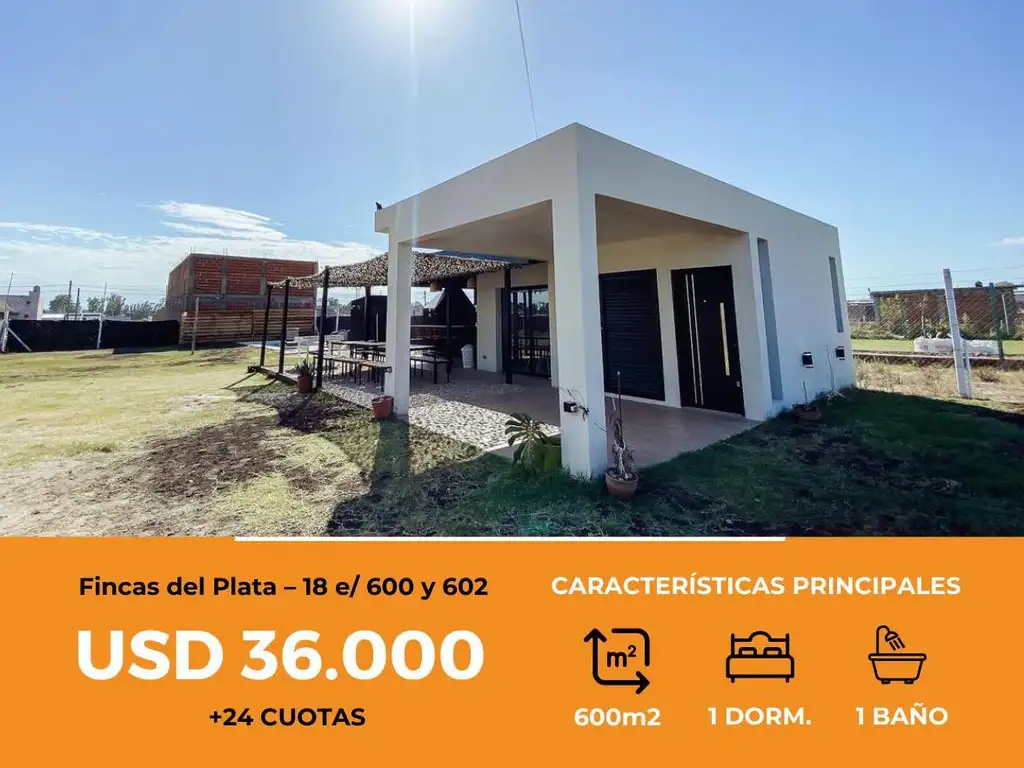 Quinta en venta - 70Mts2 - Arana,  La Plata [financiado]