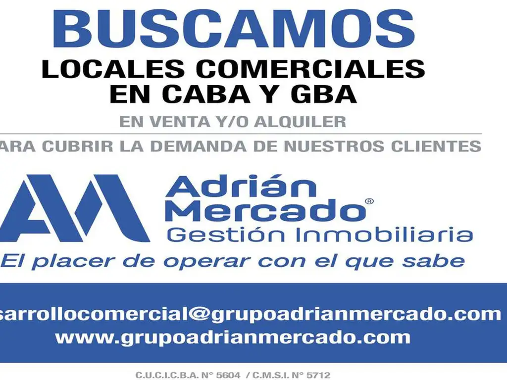 Alquiler / Venta  Local - Capital Federal