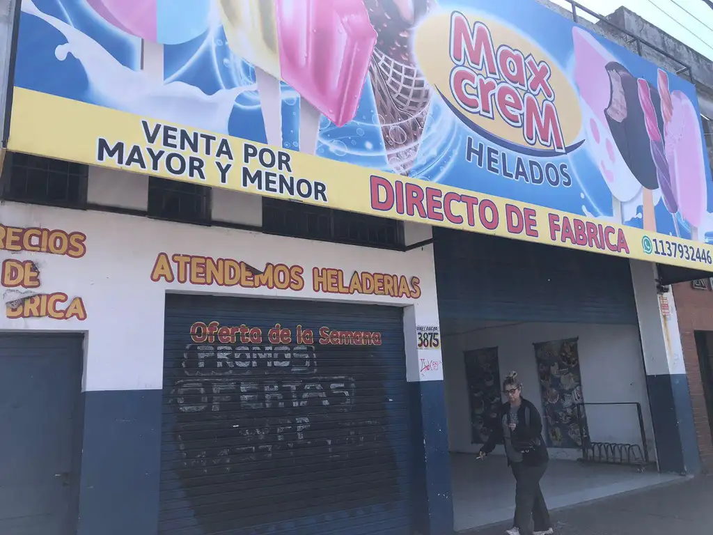 Venta local Comercial sobre Avenida