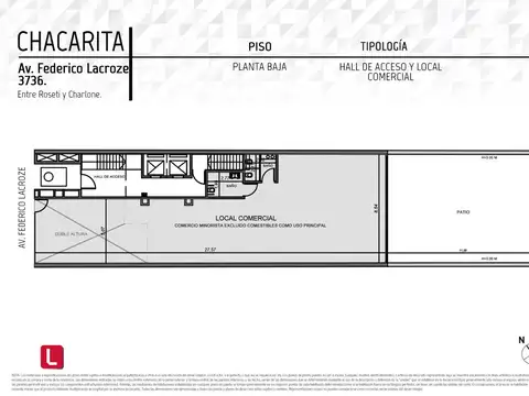 Departamento - Venta - Argentina, Capital Federal - Lacroze 3736