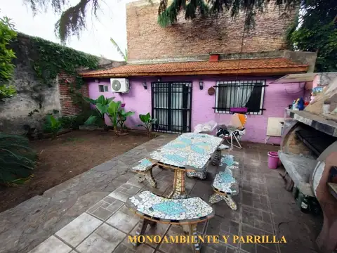 CASA TERRENO PROPIO 8,66X48,50 MAS AMBIENTE COCHERA 2 AUTOS)