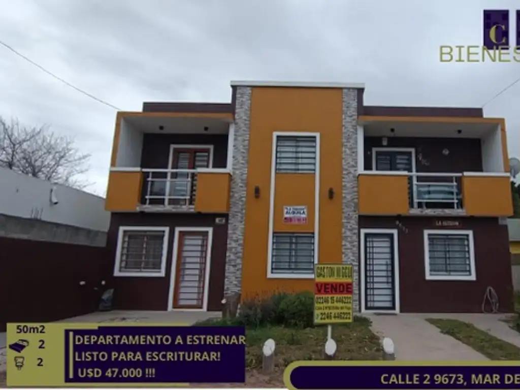 COMPLEJO 4 DUPLEX, LISTO PARA ESCRITURAR, MAR DEL TUYU