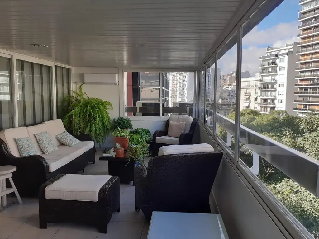 PISO 4 DORM, 3 BAÑOS, 2 COCHERAS, BALCÓN ATERRAZADO