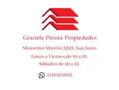 GRACIELA PECORA PROPIEDADES