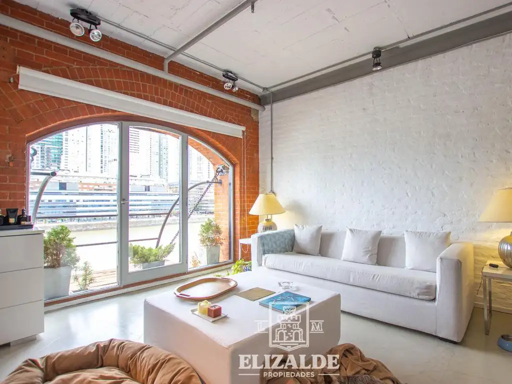 Loft con vista al dique - Puerto Madero