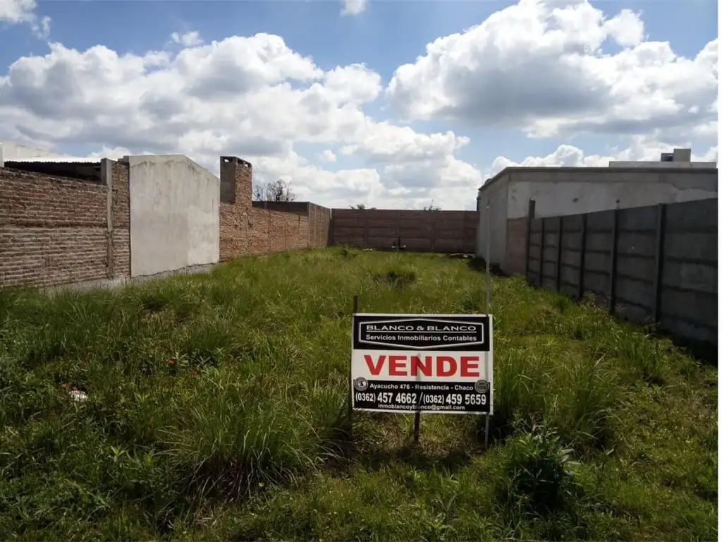 SE VENDE: ZONA NORTE Bº JUDICIAL. TERRENO.