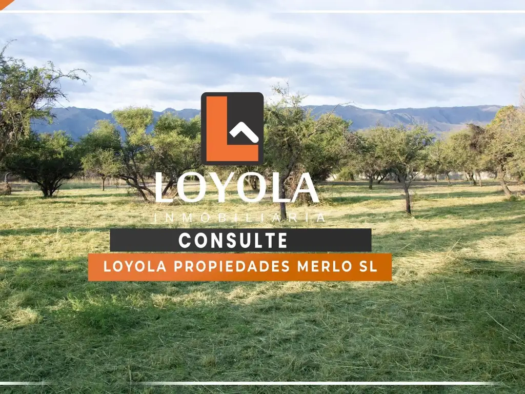 3 Excelentes Lotes centricos en venta Merlo San Luis