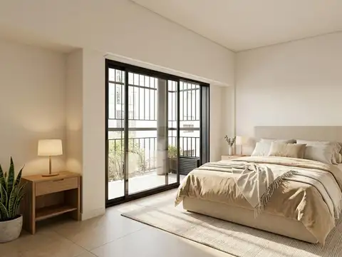 Departamento 2 ambientes con 1 baño