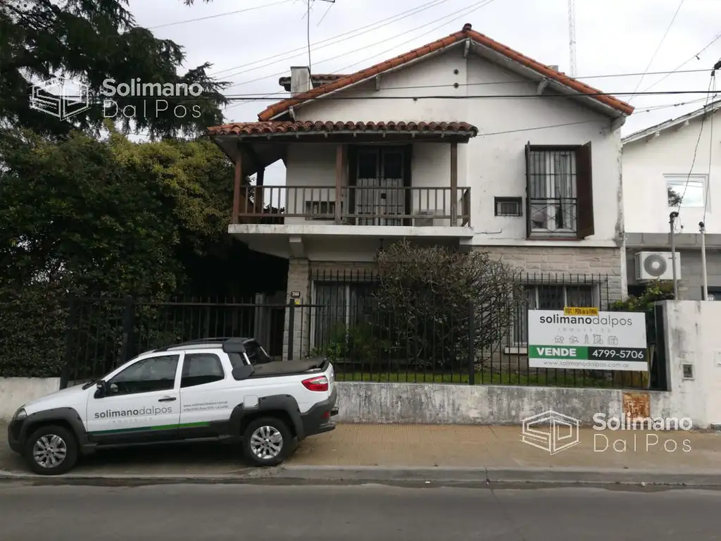 Excelente terreno de 540mts sobre doble frente de 22mts  - La Lucila-Libert./Rio