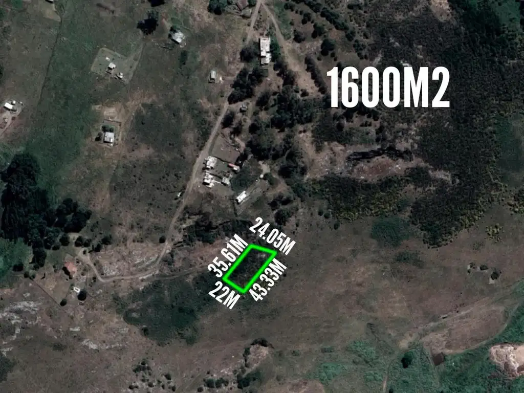 Terreno en venta - 1600mts2 - Tandil