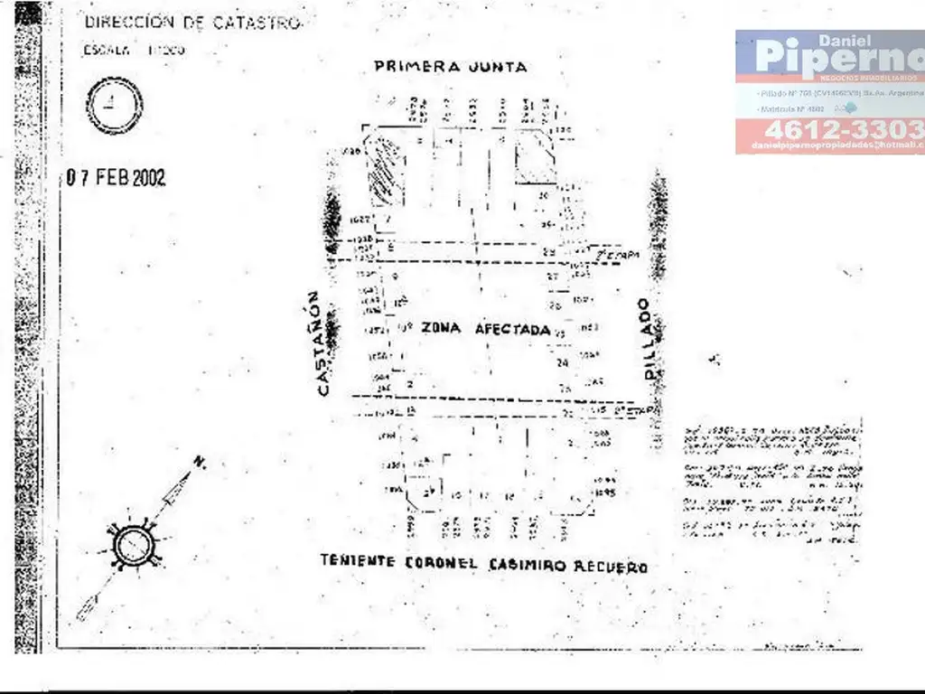 EXCELENTE ESQUINA PARA CONSTRUIR A METROS DE SUBTE "E" ZONIF C3II