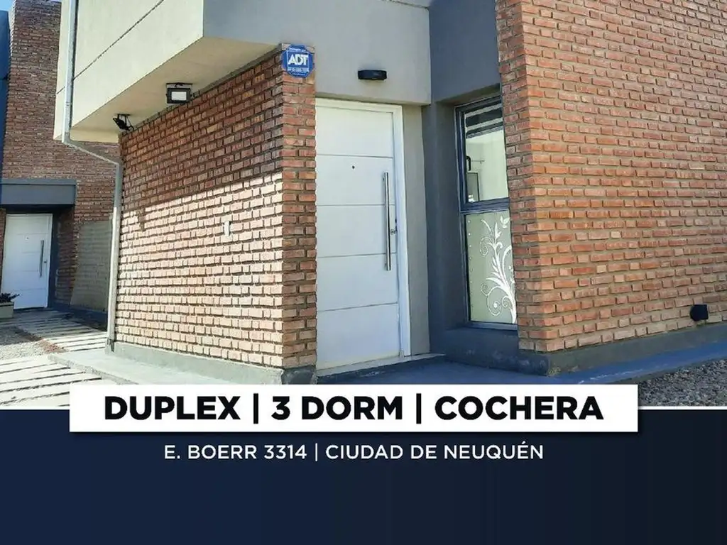 VENTA! DUPLEX 3 DORM | APTO CRÉDITO | BOERR 3314