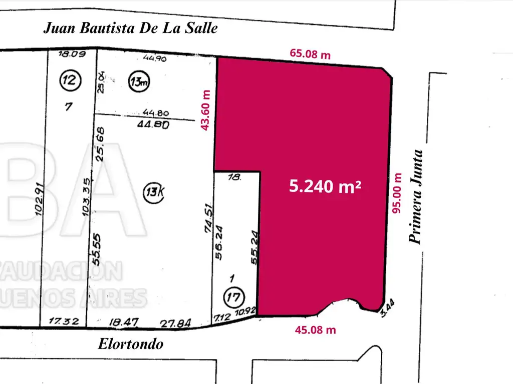 Espectacular Lote / Terreno de 5.240 m² en Venta - San Isidro