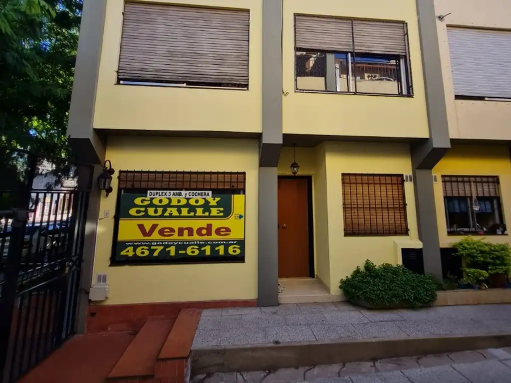 FLORESTA, CESAR DIAZ 4500, DUPLEX 3 AMBIENTES FRENTE, MUY BUEN ESTADO, CON COCHERA