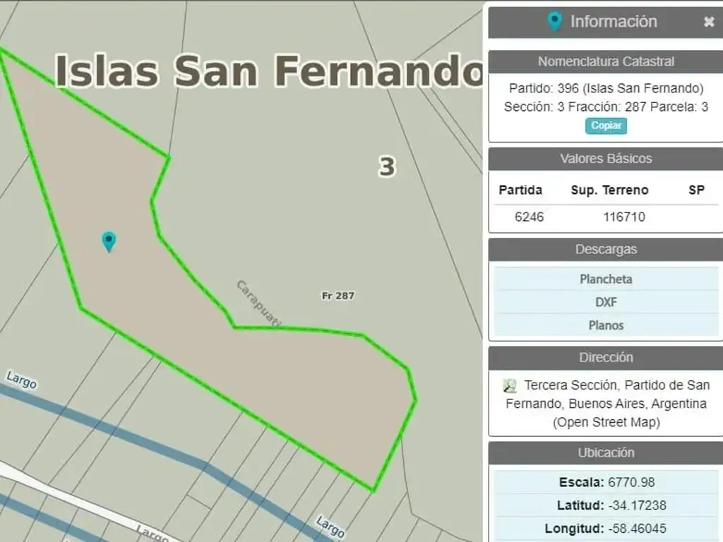 TERRENO EN VENTA ISLAS DE SAN FERNANDO