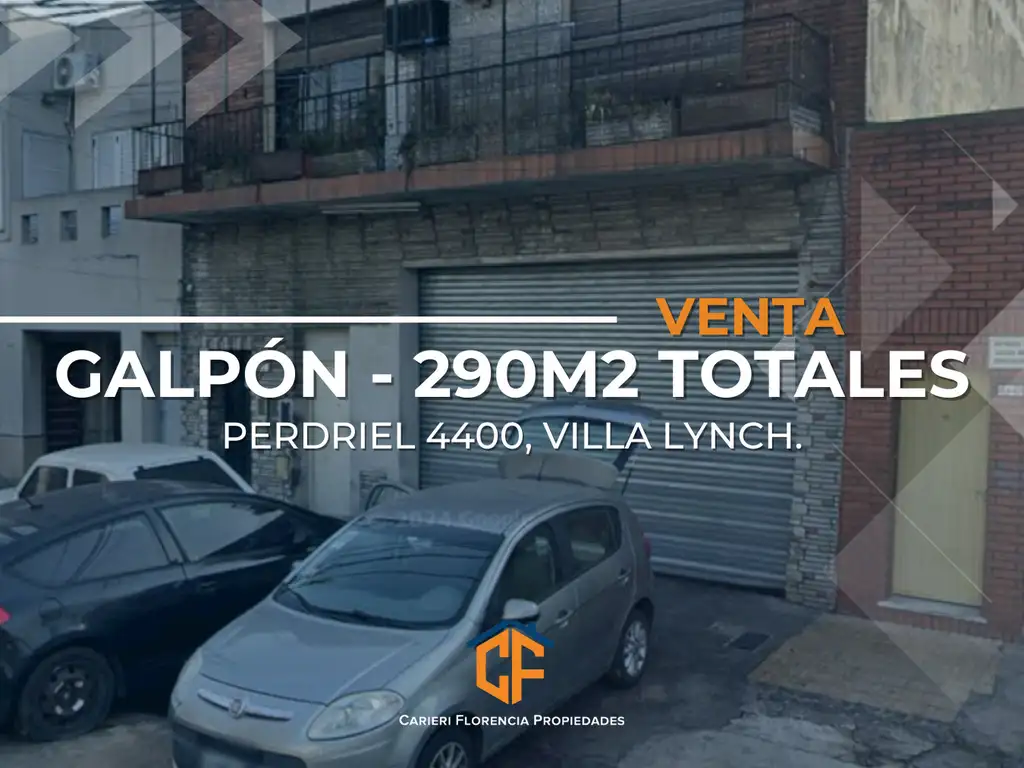 GALPÓN CON LOCAL, A LA VENTA EN ZONA VILLA LYNCH/ SAN MARTÍN