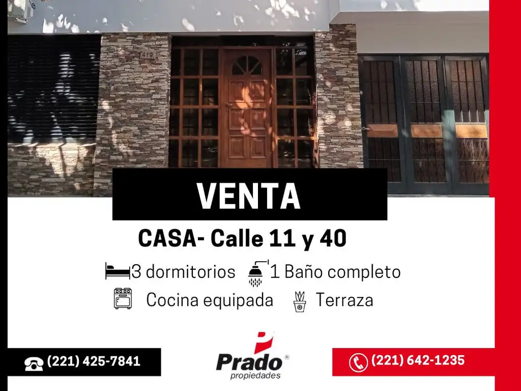 CASA EN VENTA 3 DORM