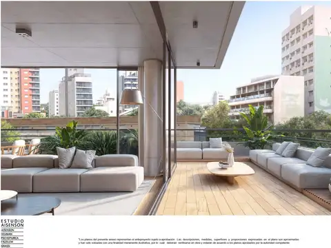 Departamento 4 ambientes con 2 baños