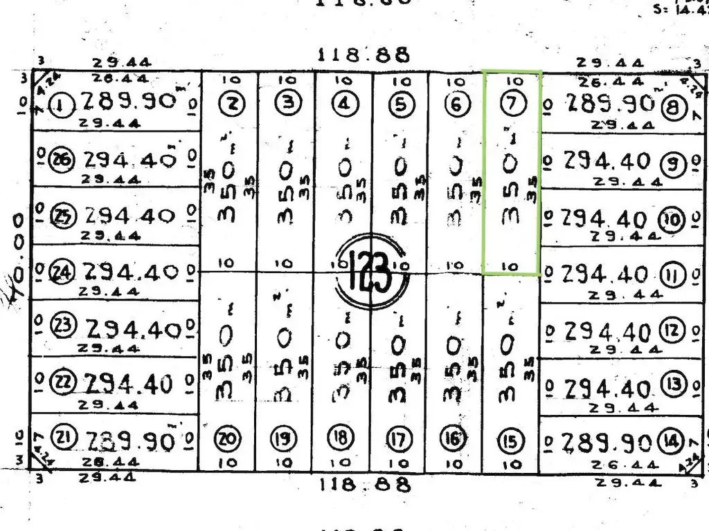 Terreno en  VENTA de 350 m2 - Ideal Casa de Fin de semana