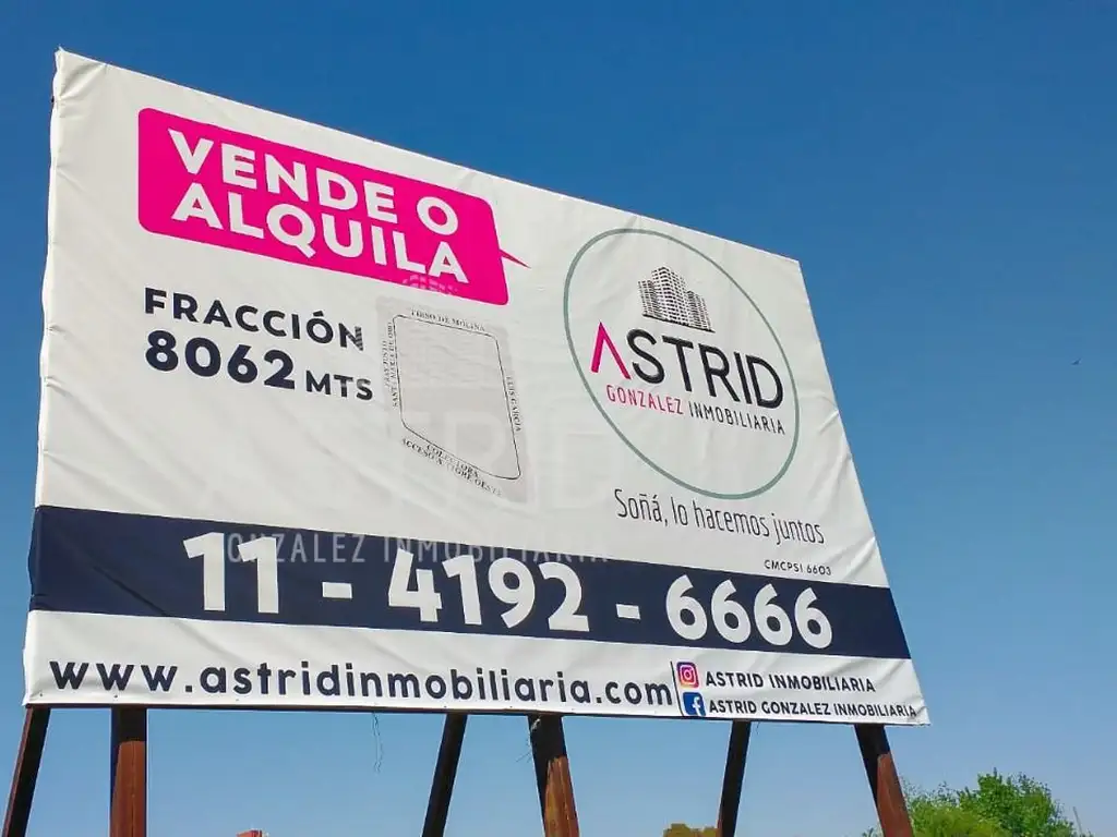 venta lote de 8000 mts sobre colectora acceso norte zona ind