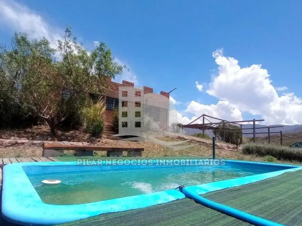 VENDO TERRENO 1,5ha EN RUTA 82 - RIO MENDOZA + CASA