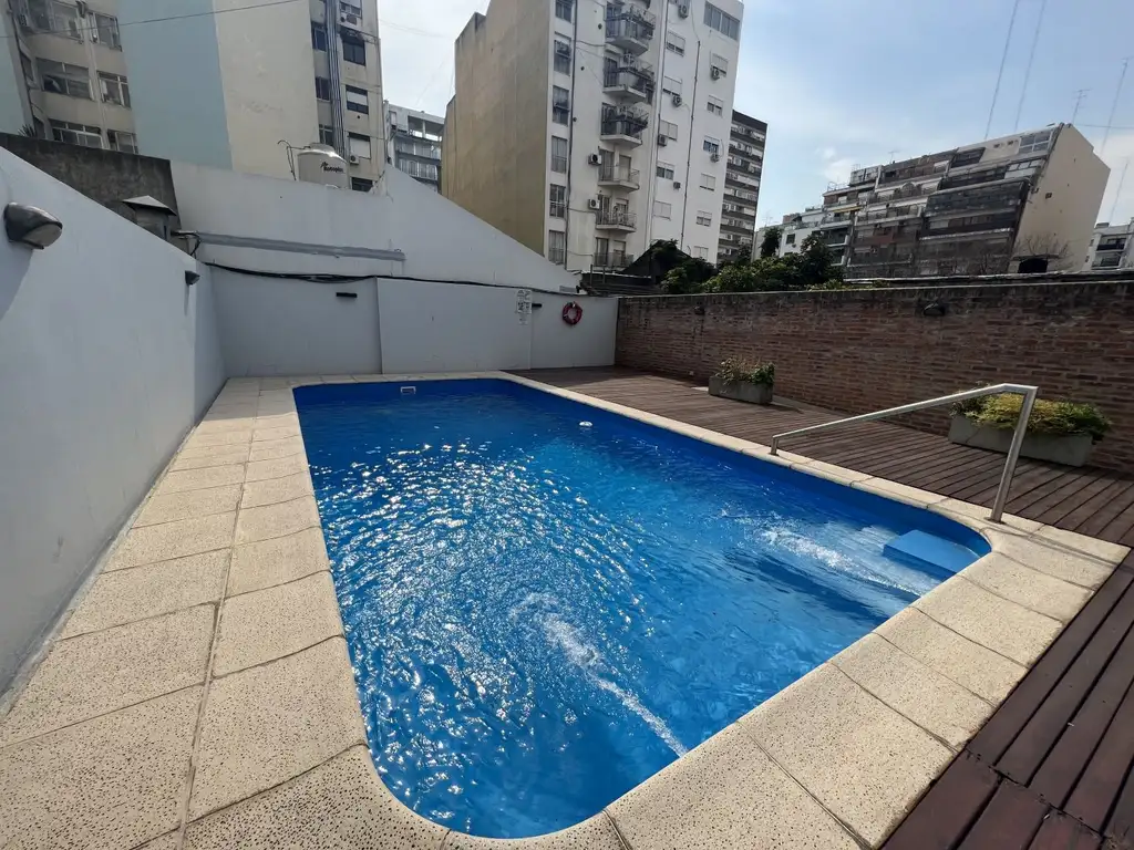 2 Ambientes 70m2 Belgrano C/ Patio, Piscina y Balc?n