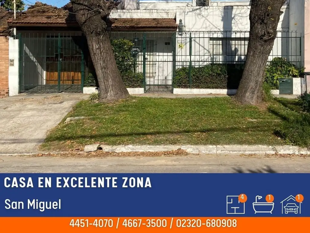 Casa - Venta - Argentina, San Miguel - Gelly y Obes 1181