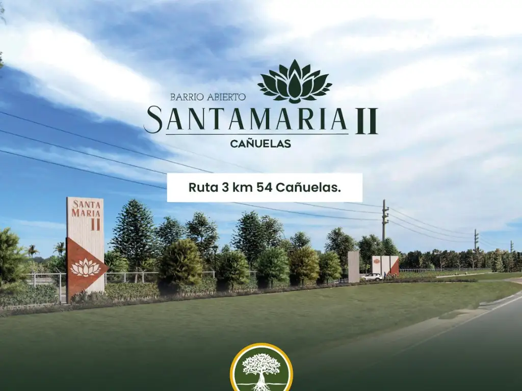 Lote En Venta 225m2 Santa María II