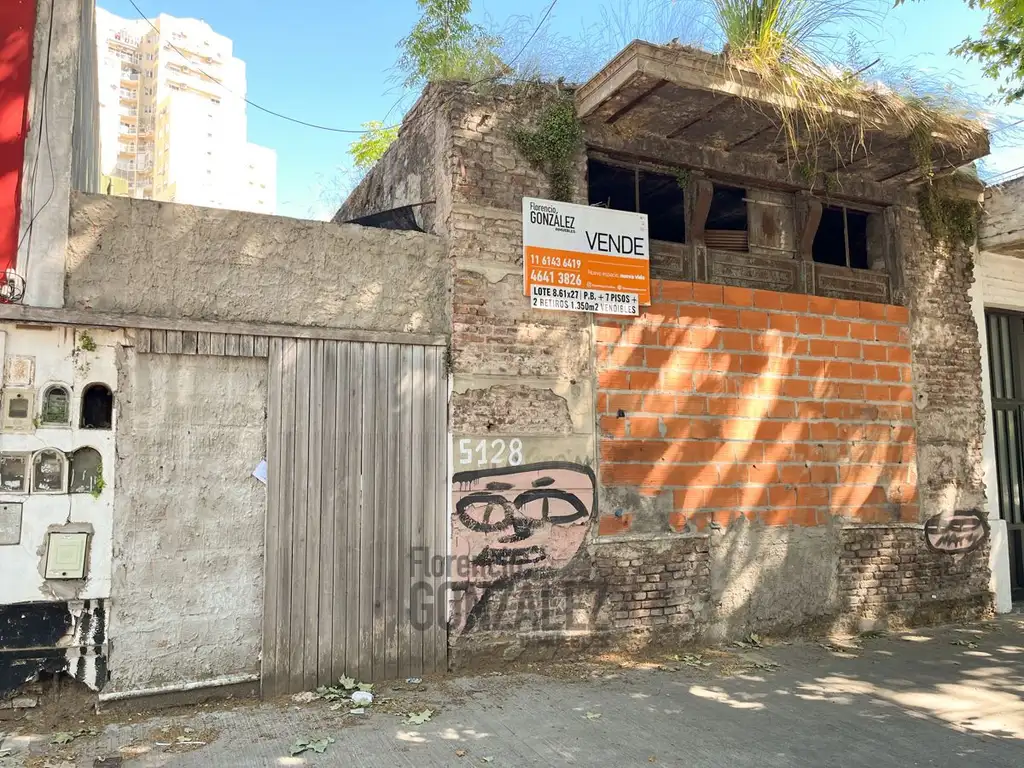 VENTA DE LOTE EN MATADEROS