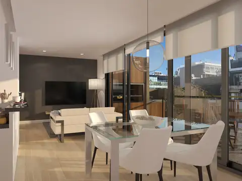 Departamento 3 ambientes con 2 baños