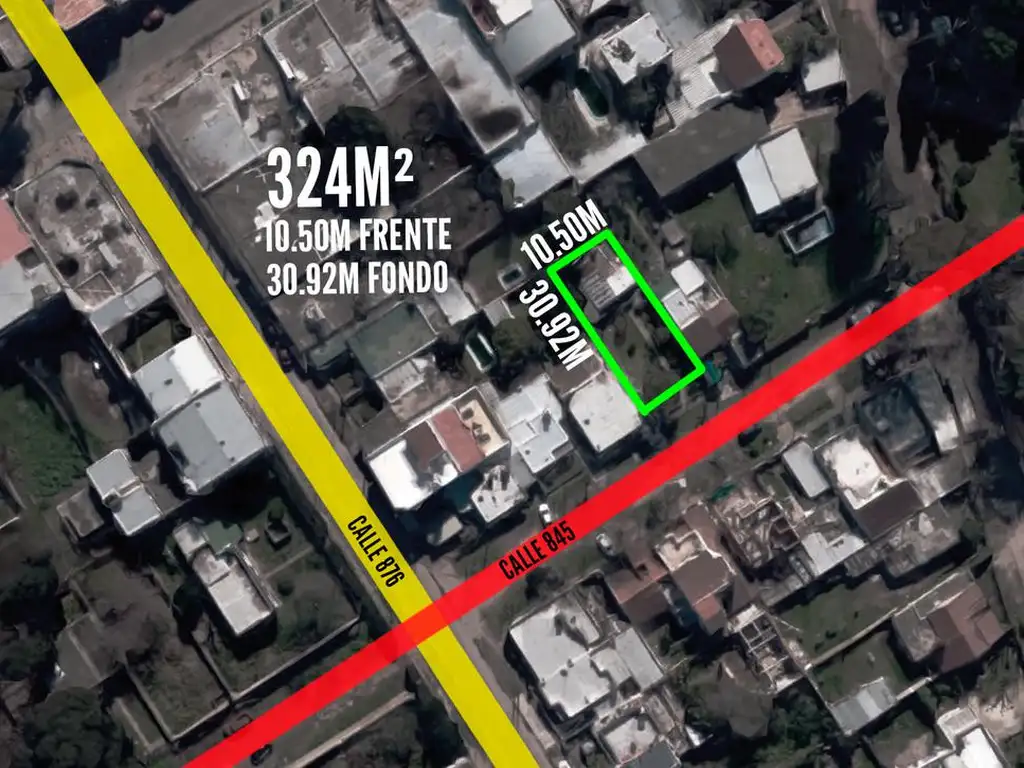 Terreno en venta - 324mts2 - Quilmes