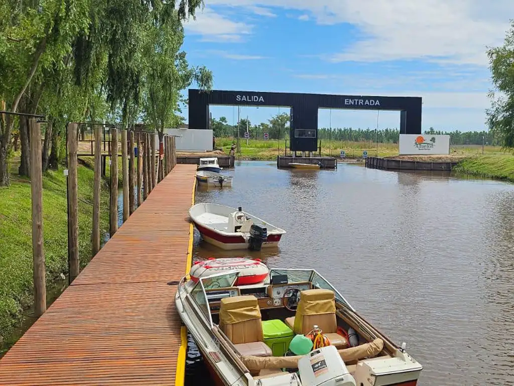 Lotes VENTA  Barrio Nautico Albardon  SEGURIDAD PLAYA RESTOBAR AMARRAS LOTES AL AGUA MARKET