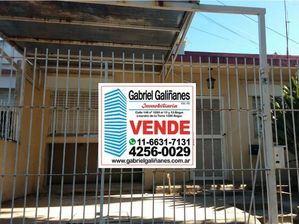 VENDE CASA 3 amb + e/ auto y patio Bº Marítimo