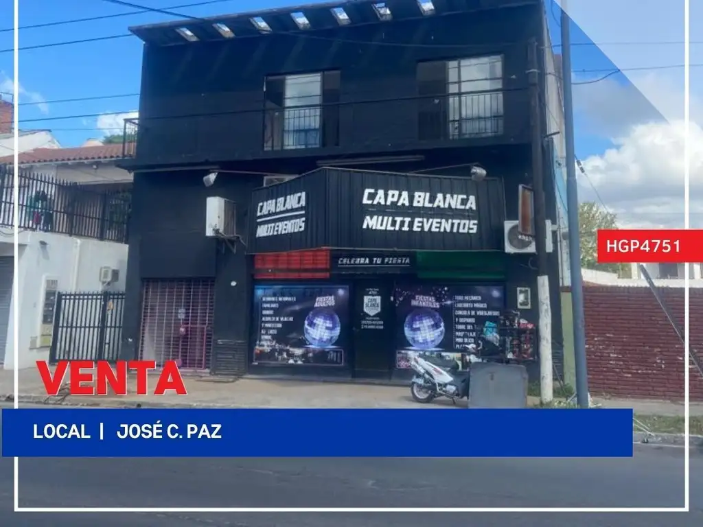 Local - Venta - Argentina, José C Paz - Av. Pres. Juan Domingo Peron 4700