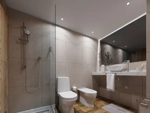 Departamento 3 ambientes con 2 baños