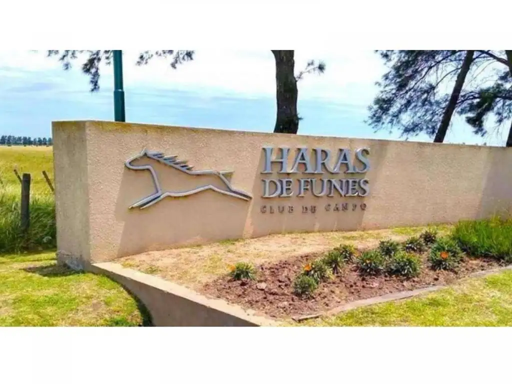 EXCELENTE LOTE  DE ESQUINA EN HARAS DE FUNES,