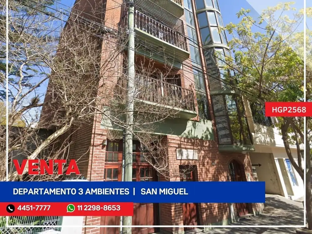 Departamento - Venta - Argentina, San Miguel - Paunero 1200