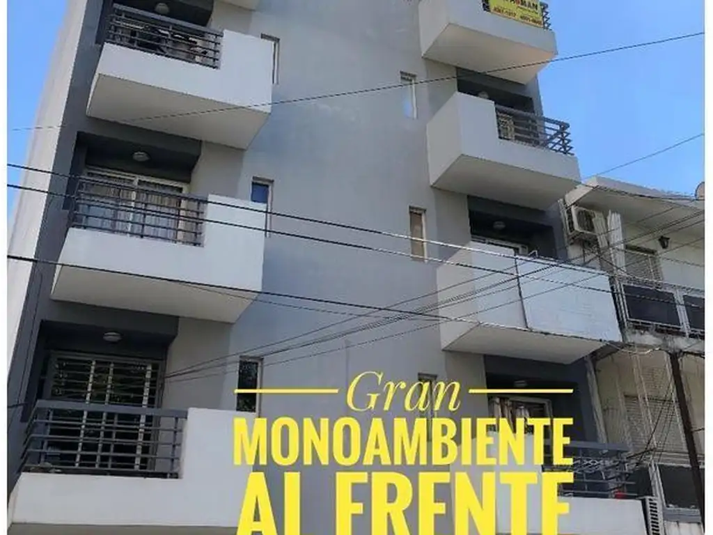 Departamento 1 Ambientes en Venta Montecastro Al Frente con balcón