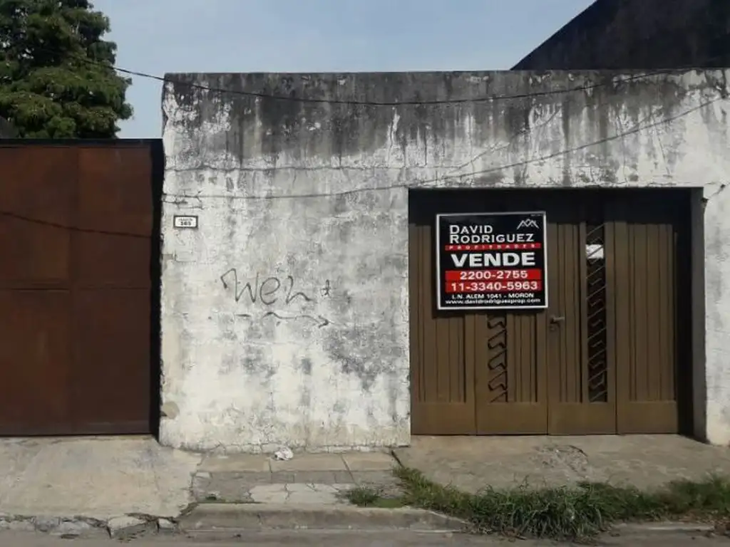 VENTA - LOTE DE 10 x 36 UBICADO EN ZONA RESIDENCIAL - MORON