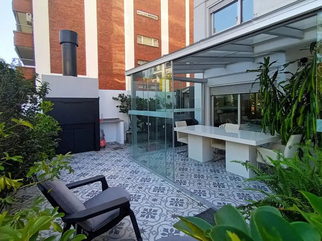 VENTA DOS AMBIENTES GRAN TERRAZA QUINCHO, COCHERA