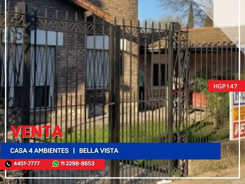 Casa - Venta - Argentina, Bella Vista - Teniente General Richieri 100