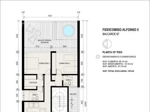 Departamento en Venta en Luis Agote, USD 360.000
