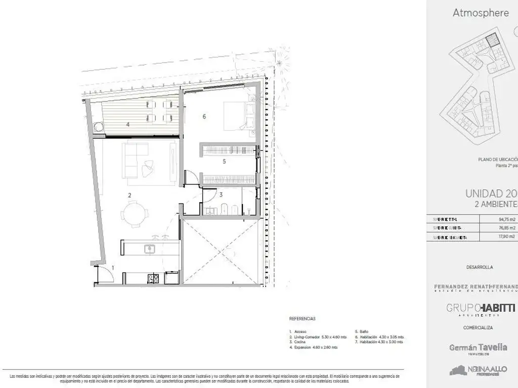 Departamento de 2 ambientes. Venta de pozo. Parque Leloir