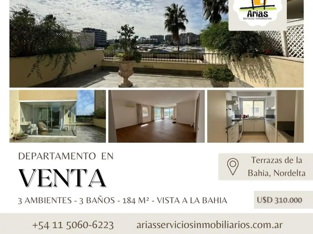 Departamento en Venta - Terrazas de la Bahia