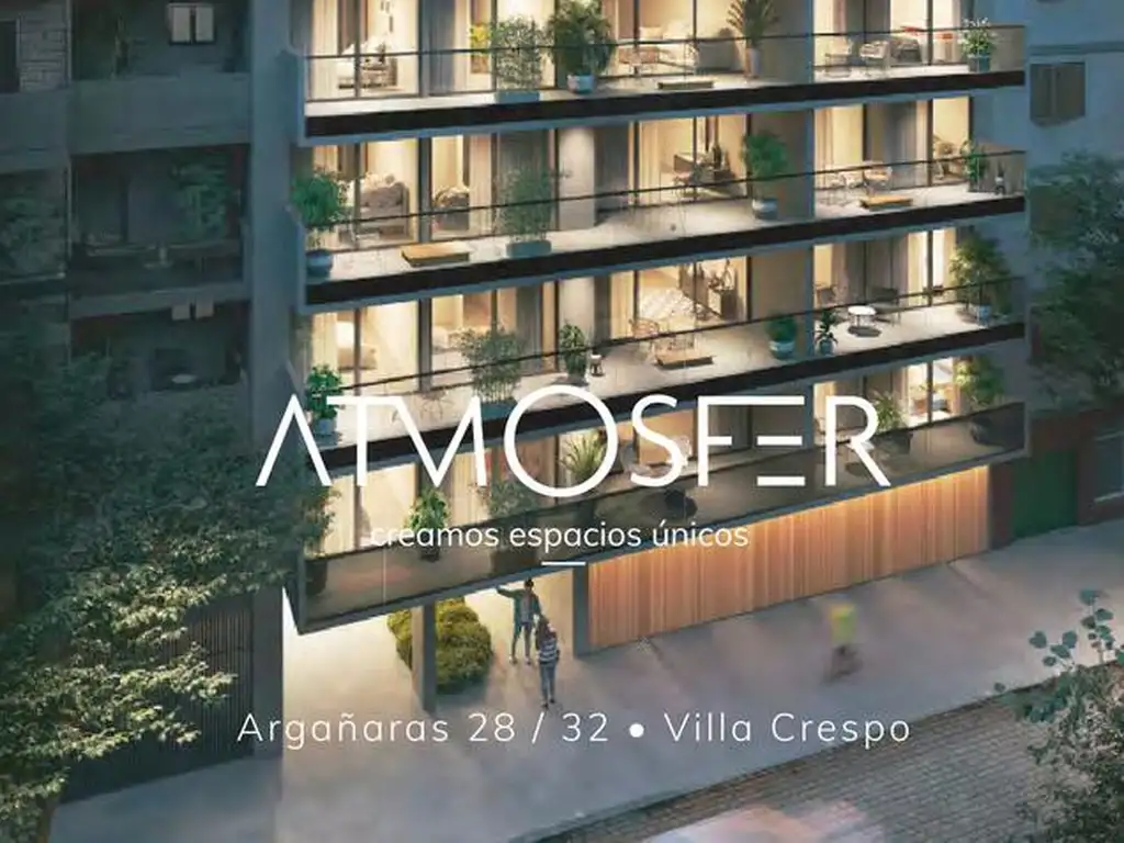 VENTA VILLA CRESPO  2 AMBIENTES  2 BAÑOS  POZO  FULL AMENITIES COCHERA