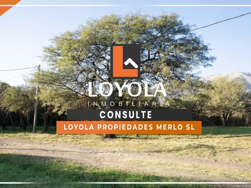 Lote de 800m Centrico - Merlo San Luis Arboles increibles