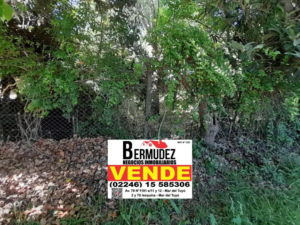 Venta Lote Calle 94 Entre 13bis Y 14 Mar Del Tuyú