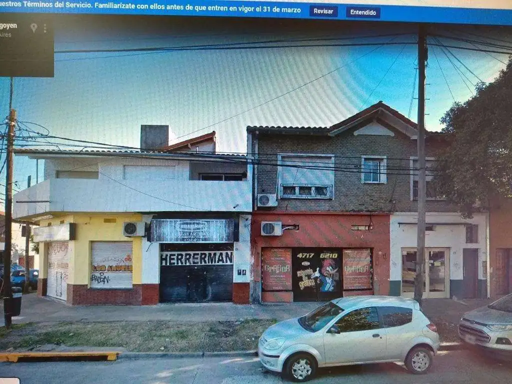 4 locales en esquina plena zona comercial 20 metros de frente sobre Hipolito Irigoyen