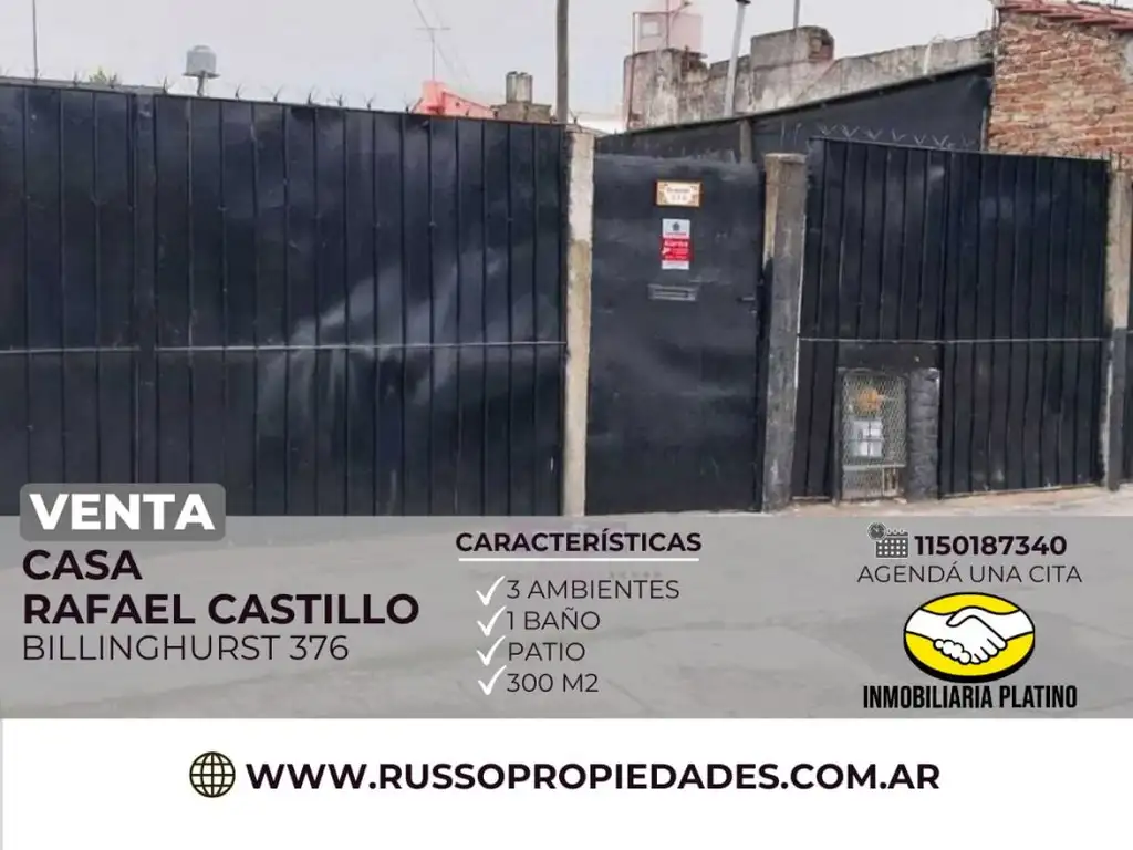 Venta casa Atalaya 3 ambientes